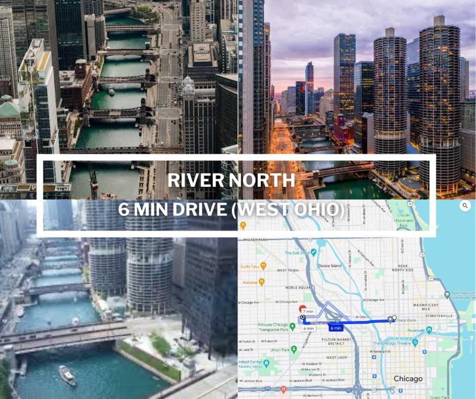 Stylish 2Br Urban Retreat In River West ชิคาโก ภายนอก รูปภาพ